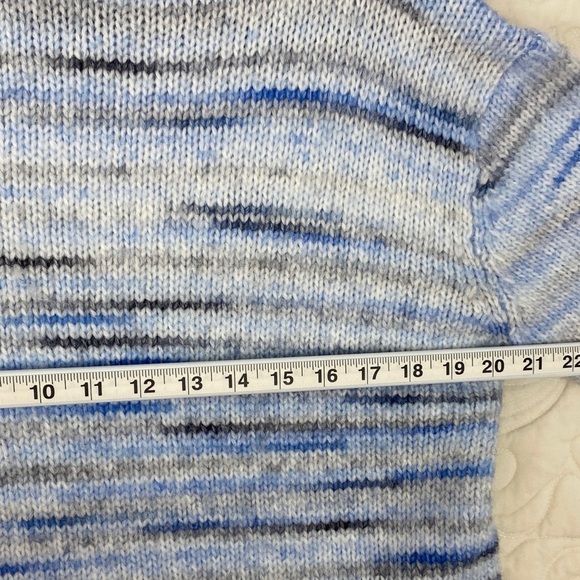 Mexx Turtle Neck Sweater Blue Size Medium - Picture 5 of 8